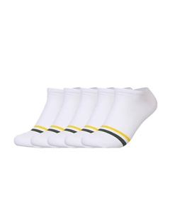 Набор коротких мужских носков Sneakers Mixed White Tezido