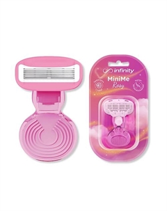 Бритва Mini женская с 5 лезвиями и футляром Infinity