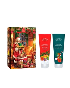 Подарочный набор крем для рук увлажняющий +крем для рук питательный Liss kroully