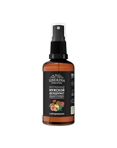 Мужской дезодорант "Розмарин и грейпфрут" с афродизиаками 50 Siberina