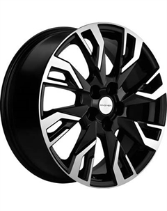 Литой диск Khomen KHW1809 Omoda C5 18x7" 5x108мм DIA 60.1мм ET 33мм