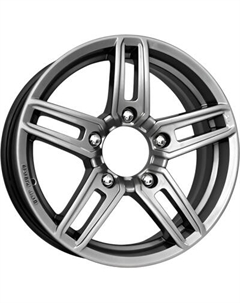 Литой диск K&K Дон 16x6.5" 5x139.7мм DIA 98мм ET 40мм Дарк платинум K&k