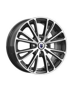 Литой диск K&K Меандр 15x6" 4x98мм DIA 58.5мм ET 35мм Алмаз черный K&k