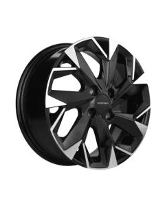 Литой диск Khomen KHW1508 Rio 15x6" 4x100мм DIA 54.1мм ET 46мм Black FP