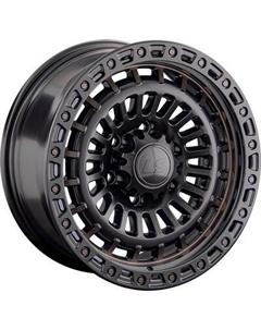 Литой диск LS wheels 1348 17x8.5" 6x139.7мм DIA 106.1мм ET 25мм BKS+BR Ls wheels