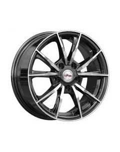 Литой диск iFree Сион 15x6.5" 5x112мм DIA 57.1мм ET 43мм Блэк джек Ifree