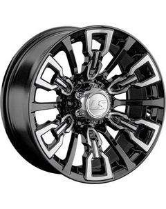 Литой диск LS wheels 1363 17x8" 6x139.7мм DIA 106.1мм ET -15мм BKF Ls wheels