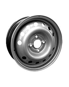 Штампованный диск Eurodisk 53A43C 14x5.5" 4x100мм DIA 60.1мм ET 43мм Silver