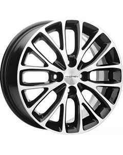 Литой диск Khomen KHW1506 Nexia 15x6" 4x100мм DIA 56.6мм ET 45мм Black FP