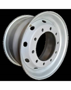 Штампованный диск Cimac CV225117599 22.5x11.75" ЕТ 120мм Silver RAL9006