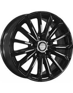 Литой диск Khomen KHW1611 Qashqai 16x6.5" 5x114.3мм DIA 66.1мм ET 40мм Black