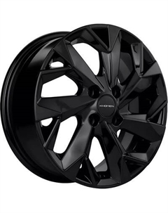 Литой диск Khomen KHW1508 Lada Vesta 15x6" 4x100мм DIA 60.1мм ET 50мм Black