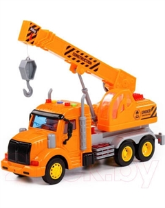Кран игрушечный Полесье Профи со светом и звуком / 86617