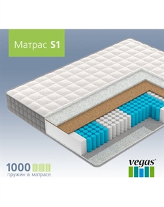 Матрас Vegas S1 80x200