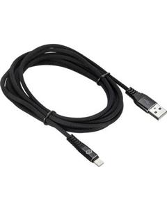 Кабель Digma LIGHT-3M-BRAIDED-BLK