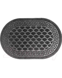 Коврик грязезащитный Kovroff Чешуйки овал 40x60 / ПО/04/01/02