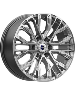 Литой диск K&K Кортес 19x8.5" 6x139.7мм DIA 106.1мм ET 30мм Дарк платинум K&k
