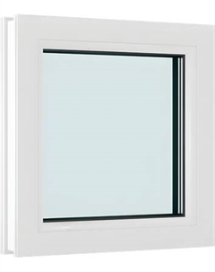 Окно ПВХ Добрае акенца Глухое 3 стекла