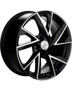 Литой диск Khomen KHW1714 DFM AX 7 17x7" 5x108мм DIA 65.1мм ET 43мм