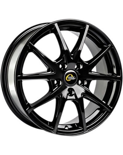 Литой диск Cross Street CR-17 16x6.5" 5x110мм DIA 63.3мм ET 46мм Black Cross street