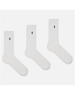 Комплект носков 3-Pack Crew Long Sports Polo ralph lauren