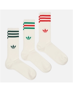 Комплект носков Originals 3-Stripes High Crew 3-Pack Adidas