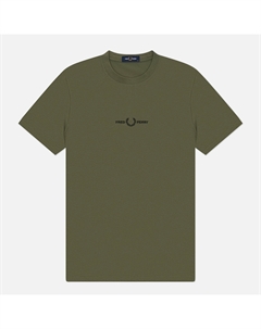 Мужская футболка Embroidered Regular Fred perry