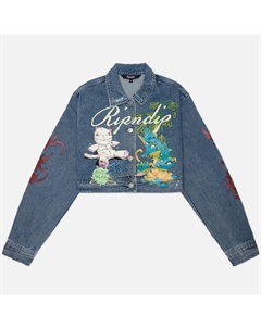 Женская джинсовая куртка Travis Cropped Denim Ripndip