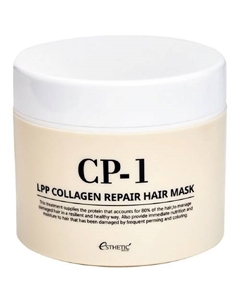 Восстанавливающая корейская маска для волос CP-1 LPP COLLAGEN REPAIR HAIR MASK 300 Esthetic house