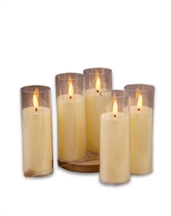 Свечи светодиодные набор 5 шт 15см Jameure