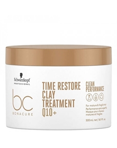 Глиняная маска для зрелых и ломких волос Time Restore Clay 500 Bonacure
