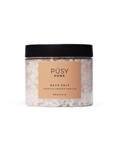Соль для ванны TOBACCO PEPPER VANILLA 400 Pusy