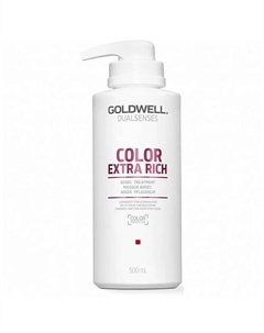 Маска для окрашенных волос питательная Dualsenses Color Extra Rich 60 Sec Treatment 500 Goldwell
