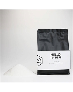 DAD`S MATERIAL Английская соль для ванн "Cannabis, Saffron & Oranger" 500 Dad's material