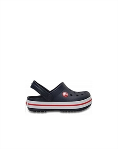 Сабо детские универсальные Crocband Kids Clog T Navy/Red Crocs