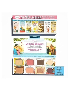 Палетка для макияжа лица bina Thebalm