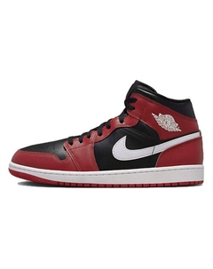 Кроссовки 1 Mid Gym Red Black White Nike