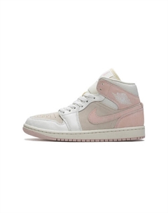 Спортивные кроссовки женские Jordan Air Jordan 1 Mid SE Wmns Coconut Milk Legend Pink Nike