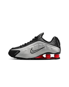 Кроссовки спортивные женские для бега Shox R4 WMNS Black Light Crimson Nike