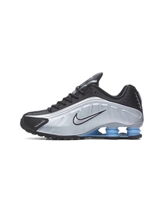 Кроссовки Shox R4 "Metallic Silver Psychic Blue" (HQ1988-004) Nike