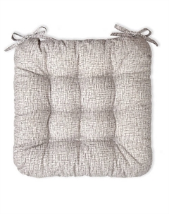 Подушка на сиденье из рогожки с поролоновой крошкой Smart textile