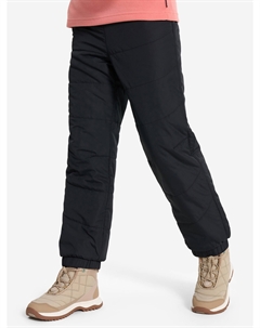 Брюки утепленные для девочек, Черный Northland