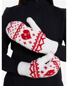 Варежки женские, Белый Glissade