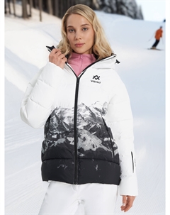 Пуховик женский, Белый Volkl