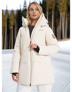 Пуховик женский, Бежевый Zanier