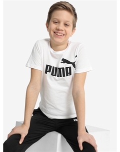 Футболка для мальчиков ESS Logo, Белый Puma