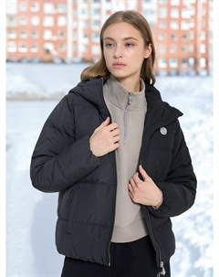 Пуховик женский, Черный 361°