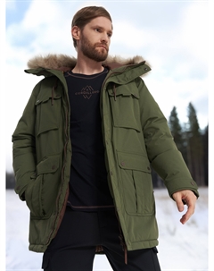 Пуховик мужской, Зеленый Cordillero