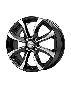 Литой диск iFree Дайс 15x6" 4x108мм DIA 63.3мм ET 45мм Блэк джек Ifree