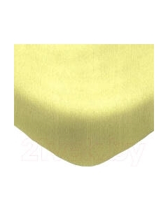 Простыня Luxsonia Махра на резинке 120x200 / Мр0020-3